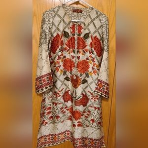 Preowned Khaadi kurta silk pakistani